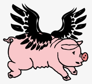 When Pigs Fly - Pig From The Gingerbread Man, HD Png Download, Free Download