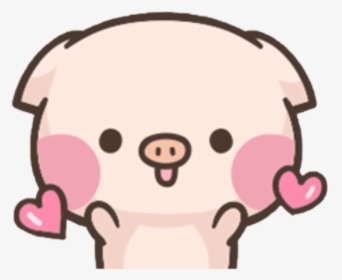 Transparent Cute Pig Png - Cute Pig Stickers, Png Download, Free Download