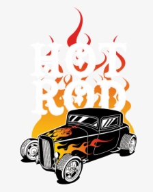 Hot Rod Flames Png - Cartoon Hot Rod Flames, Transparent Png, Free Download