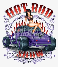 Hot Rod Show Pin-up Girl - Hot Rod Girl Png, Transparent Png, Free Download