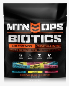 Biotics Stm Stick Packs - Mtn Ops, HD Png Download, Free Download