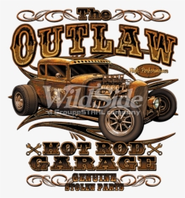 The Outlaw Hot Rod Garage Genuine Stolen Parts - Poster, HD Png Download, Free Download
