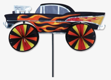 Image Of Hot Rod Spinner - Cars And Trucks Yard Wind Spinners, HD Png Download, Free Download