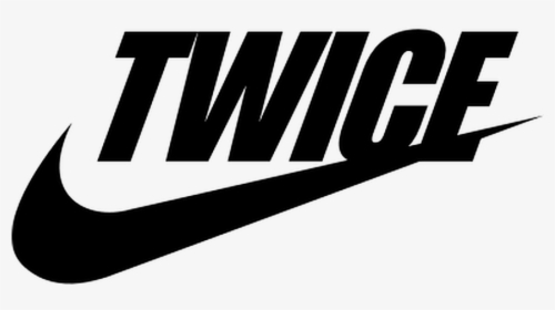 #twice #nike #logo #sign #twicesana #twicemomo #twicenayeon, HD Png Download, Free Download