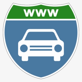 File - Web Traffic - Svg - Interstate Route Sign, HD Png Download, Free Download
