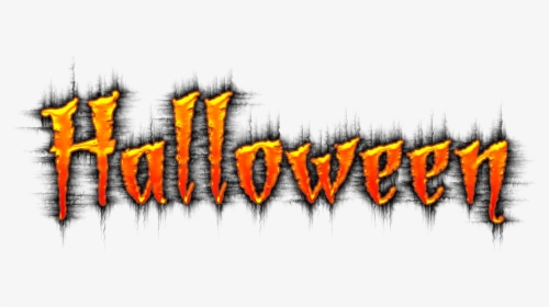 Clip Art Font Hallowen Org Rio - Halloween Word Png Transparency, Transparent Png, Free Download