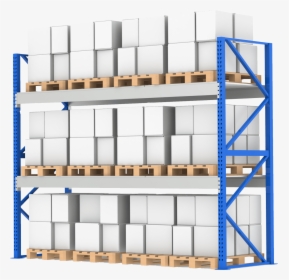 Industrial Rack Shelving By Power Machinery - Rack Industrial Clipart, HD Png Download, Free Download