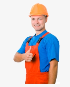 Industrial Worker Png Free Download - Builder Thumbs Up, Transparent Png, Free Download
