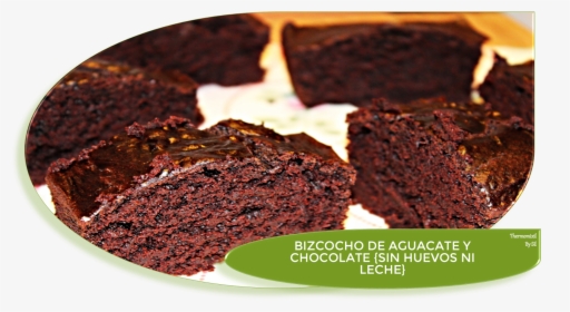 Bizcocho De Chocolate Y Aguacate {sin Huevos Ni Leche} - Chocolate Cake, HD Png Download, Free Download