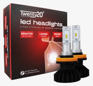 H11/h8/h16 Twenty20 Impact Led 12v Headlight Bulbs - Small Appliance, HD Png Download, Free Download