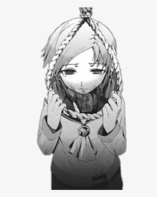 Depressed Sad Anime Girl , Transparent Cartoons - Suicidal Anime Girl Crying, HD Png Download, Free Download