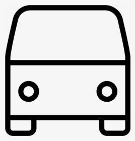 Clipart Bus Headlight - Transportation Png White, Transparent Png, Free Download