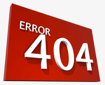 404 Page Error Sign - Error 404 Transparent, HD Png Download, Free Download
