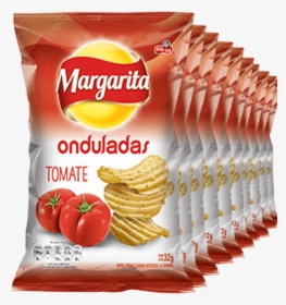 Papas Margarita Onduladas De Tomate - Papas Margarita, HD Png Download, Free Download