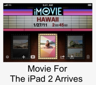 What A Tease - Imovie For Ipad, HD Png Download, Free Download