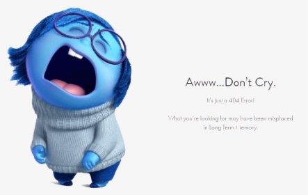 Sadness Inside Out Characters, HD Png Download, Free Download