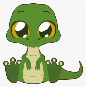 Cute Crocodile Art, HD Png Download, Free Download
