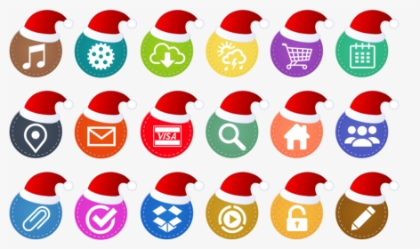 Christmas Icons, HD Png Download, Free Download