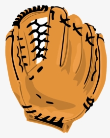 Softball Clipart Measure Glove Transparent Png - Baseball Glove Clipart, Png Download, Free Download