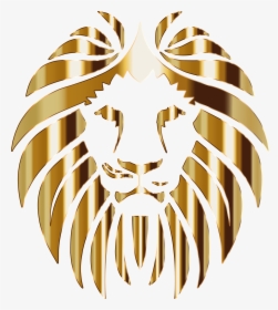 Lion 3 No Background - Gold Lion Logo Design, HD Png Download, Free Download