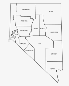 Nevada Counties, HD Png Download, Free Download
