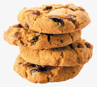 Chocolate Chip Cookie , Png Download - Cookies On Plates Png, Transparent Png, Free Download