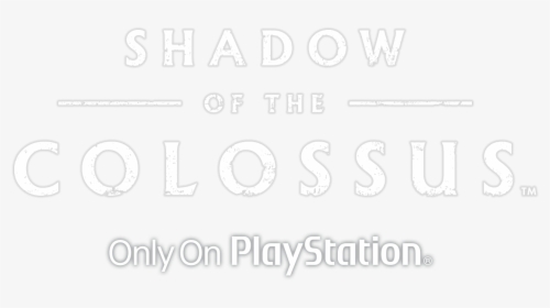 Shadow Of The Colossus , Png Download - Playstation, Transparent Png, Free Download