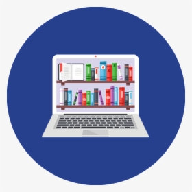 Resource Library Icon - Open Access In The Library Computer, HD Png Download, Free Download