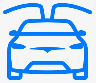 Transparent Cool Car Png - Tesla Model X Icon Free, Png Download, Free Download