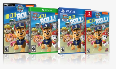 Paw Patrol Png Images - Paw Patrol On A Roll Ps4, Transparent Png, Free Download