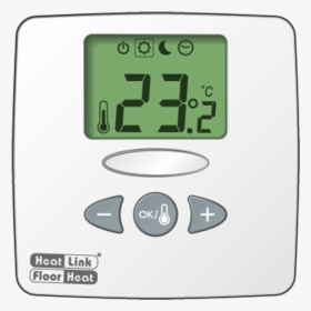 46543 Digital Thermostat - Heatlink, HD Png Download, Free Download