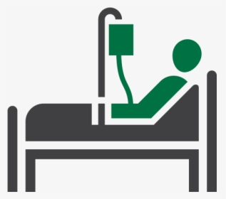 Hospital Bed Icon Blue, HD Png Download, Free Download