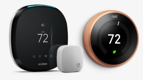 Transparent Thermostat Png - Ecobee4 Vs Nest, Png Download, Free Download