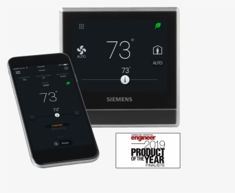 Siemens Rds 120 Smart Thermostat - Smartphone, HD Png Download, Free Download