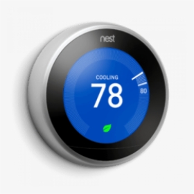 The Nest Learning Thermostat - Nest Thermostat, HD Png Download, Free Download