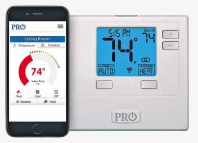 Pro 1 Thermostat Reset, HD Png Download, Free Download