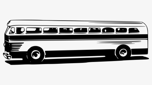B W Pictures Of Bus, HD Png Download, Free Download