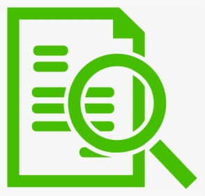 Case Studies Icon Green - Document Search Icon, HD Png Download, Free Download