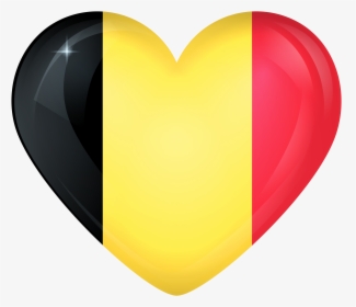 Belgium Flag Heart , Png Download - Heart, Transparent Png, Free Download