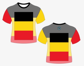Belgium Country Flag Shirt - Active Shirt, HD Png Download, Free Download