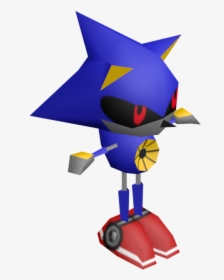 Download Zip Archive - Sonic R Metal Sonic Model, HD Png Download, Free Download