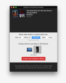 In Just A Few Clicks, Softorino Youtube Converter Makes - Iphone Youtube Thirdparty App, HD Png Download, Free Download