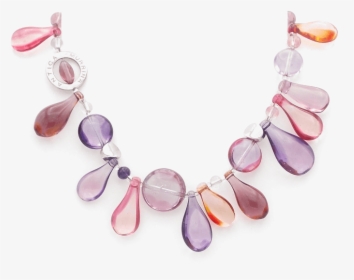 Murano Glass Teardrops Necklace - Necklace, HD Png Download, Free Download