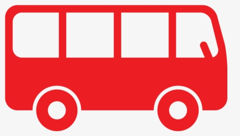 Red Bus Icon Png Clipart - Red Bus Icon, Transparent Png, Free Download