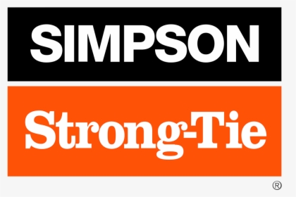 Simpson Strong-tie Company Inc - Simpson Strongtie, HD Png Download, Free Download