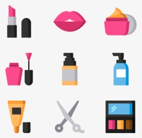 Clip Art,line,material Implement - Beauty Flat Icon Png, Transparent Png, Free Download