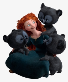 Brave Png Free Download - Merida Brave And Bears, Transparent Png, Free Download