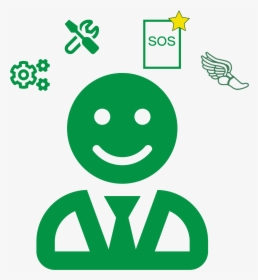 Consolidate And Automate For Happy Customers - Smiley, HD Png Download, Free Download