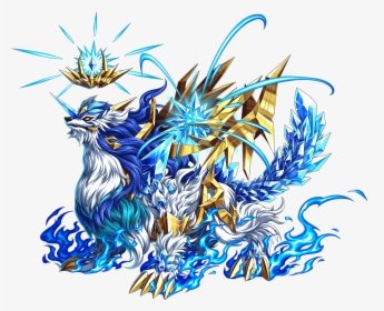 Brave Frontier Png - Brave Frontier Lupo Divino, Transparent Png, Free Download