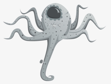Alien Octopus With Transparent Background, HD Png Download, Free Download